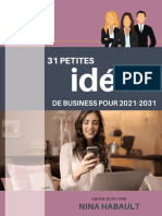 31 Idées de Petits Business