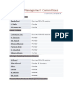 Divisional Management Committees