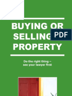 Buying or Selling A Property