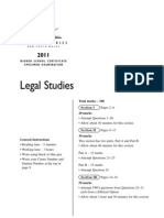 Legal Studies HSC Practise Paper