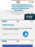 4 - Actividades de Una Experiencias de Aprendizaje DÍA 4-2022