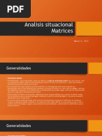 Matrices - Analisis Situacional