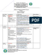 Department of Education: Weekly Home Learning Plan Grade 4 Week 1-2 Quarter 3 April 11-22, 2022