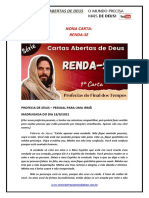 Carta 9 - Cartas Abertas de Deus - Renda-Se