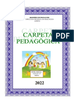 Carpeta Pedagogica 2022.