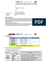 PLANIFICACION CURRICULAR ANUAL 2022 ARTE Y CULTURA 3ro SECUNDARIA