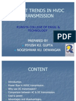 Recent Trends in HVDC Transmission