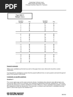 Physics: Paper 5054/11 Multiple Choice