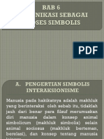 Bab 6 Komunikasi Sebagai Proses Simbolis