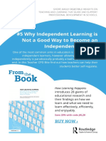 # 5 Why Independent Learning Is Not A Good Way To Become An Independent Learner