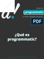 ¿Qué Es Programmatic y Cómo Funciona?