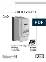 Combivert: Installation Guide & Operation Manual D-Housing 1-5 HP 230V 1 - 10 HP 480V B Control C Control G Control