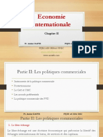 Economie Internationale: Chapitre II