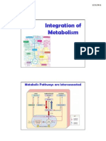 Integration of Metabolism Integration of Metabolism