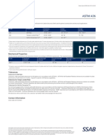 Astm A36: General Product Description Dimensions