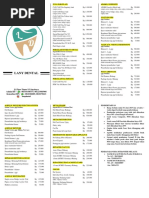 Pricelist Lany Dental 01 Juni 2019