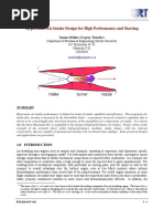 Hypersonic Air Intake Design For High Performance and Starting