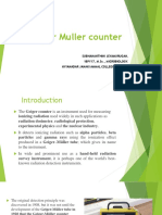 Geiger Muller Counter