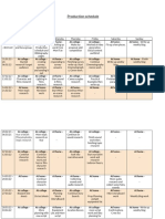 Unit 13 Production-Schedule