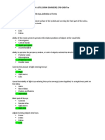 Pharmacotherapy 10 (Oph & Oto, Derm Disorders) 1700-2000 Tue Assessment-Introduction To The Eye, Definition of Terms 15/15