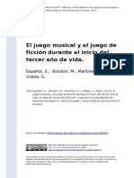 El Juego Musical y El Juego de Ficción (C)