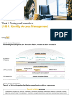 Unit 4: Identity Access Management: Week 1: Strategy and Innovations