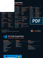 Vs Code Superhero: Common Keyboard Shortcuts