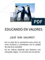 Taller Valores