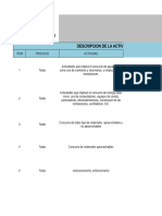 Matriz de Aspecto e Impacto Ambiental S&F