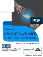 Pamphlet - Measurement & Application of Earth Fault Loop Impedance