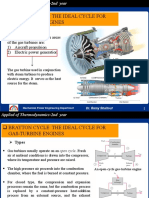 Gas Turbines and Its Modifications