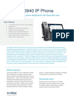 Datasheet - MiVoice 6940 IP Phone