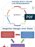 Analisis Biaya Volume Laba Dalam Penganggaran Kelompok 3