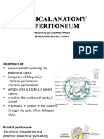 Surgical Anatomy of Peritoneum