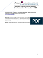 08 Comparing Local Instead of National Housing Regimes