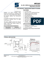 3A, 28V, 340Khz Synchronous Rectified Step-Down Converter: The Future of Analog Ic Technology