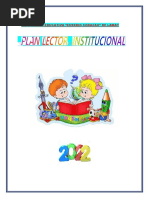 I Plan Lector Institucional Ecl-2022