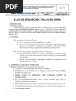 Plan de Seguridad y Salud en Obra