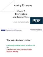 Chapter 7 Depreciation and Income Taxes