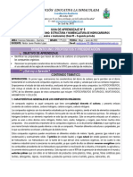 GUIA DE APRENDIZAJE ESTRUCTURA Y NOMENCLATURA DE H.C. Saturados e Insaturados GRADO 11 SEGUNDO PERIODO