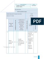 Actividad Matriz de Gestión de Riesgos Del Hospital Santa María