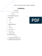 Strategic Analysis of Case Study