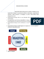 Chapter 6 B Organizational Change