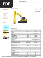 Excavator - Komatsu PC-200