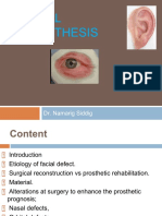 7 - Facial Prosthesis