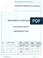 10SF.11 - MOG-HSEQ-SF-P-081 Rev A1 Electrical Safety