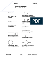 Hydraulic Symbols: Service Training Manual ECM 720