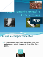 Comportamento Animal e Estereo