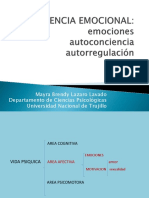 Inteligencia Emocional Emociones y Autorregulación Clase