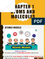 Chap 1 UEC Atoms and Molecules